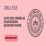 GATE 2023 Question Paper with Answer Key PDF for Chemical Engineering Feb 11 Afternoon Session ZPYP